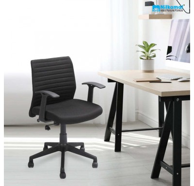 Thames Neo Low Back  Chair Fabric - Black